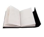 Double Dragon Leather Blank Notebook for Artists