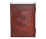 Double Dragon Leather Blank Notebook for Artists