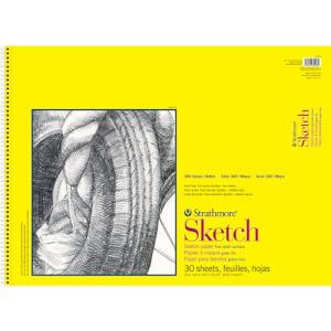 Strathmore 300 Series 18x24 Sketch Pad, 30 Sheets