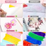 4 Pack 8.5 x 11 Inch Spiral Sketch Books