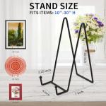 Decolore 10" Black Table Easel Stand - 3 Pack