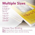 Strathmore 300 Series 18x24 Sketch Pad, 30 Sheets