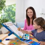 Melissa & Doug Double-Sided Tabletop Easel for Kids