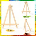 AROIC 9-Inch Wooden Easel Set for Painting