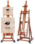 Extra Large Adjustable Beech Wood Art Easel