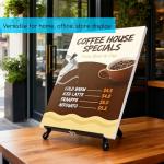 10-Piece Portable Tabletop Display Easel Set