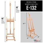 Beechwood H Frame Easel with Storage Tray
