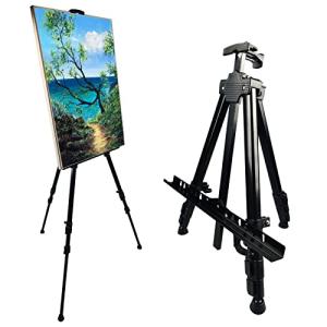 Portable Adjustable Metal Artist Easel with Carry Bag