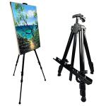 Portable Adjustable Metal Artist Easel with Carry Bag