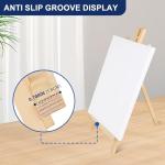 10 Pack 17-Inch Wooden Tabletop Easels for Painting