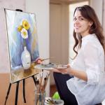 Portable Adjustable Metal Artist Easel with Carry Bag