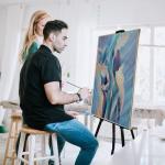 Portable Adjustable Metal Artist Easel with Carry Bag