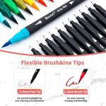 Aen Art Dual Brush Markers - 24 Colors