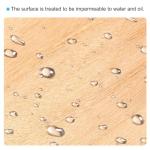 16"x12" Wooden Paint Palette with Thumb Hole