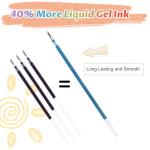 Fine Point Gel Pens for Coloring - 30 Colors
