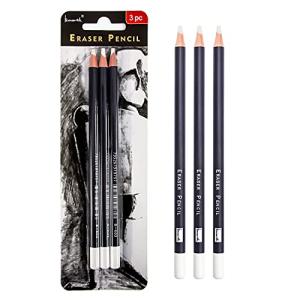 Brusarth 3-Piece Fine Detail Eraser Set