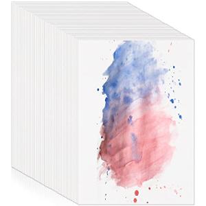 120 Sheets 5x7 Watercolor Paper, 140 lb