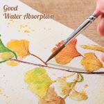 80 Sheets Cold Press Watercolor Paper, 5x7 Inch