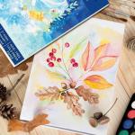 MISULOVE Watercolor Paper Pad, 8.5x11 Inch, 20 Sheets