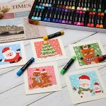 Mont Marte Vibrant Oil Pastel Set, 48 Colors