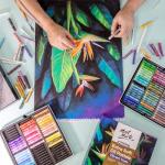 Mont Marte 120pc Extra Soft Oil Pastels Set