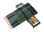 Faber-Castell 9000 Graphite Pencils Box of 12