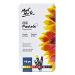 Mont Marte Vibrant Oil Pastel Set, 48 Colors