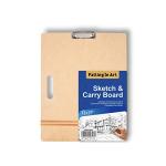 Falling in Art Portable Sketch Board with Clip
