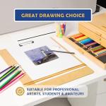 Falling in Art Portable Sketch Board with Clip