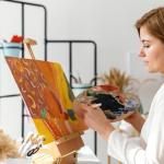 ESRICH 32 Pack Blank Canvas Boards for Painting