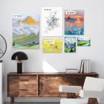 ESRICH 32 Pack Blank Canvas Boards for Painting