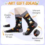 Artist Socks for Painting Lovers and Teachers