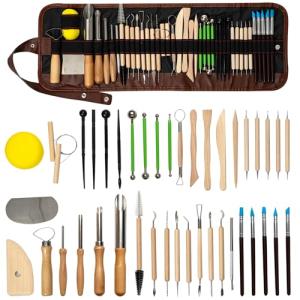 42 Piece Clay Sculpting Tool Kit