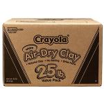 Crayola Air Dry Clay - 25lbs White Bulk