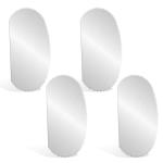 Stainless Steel Clay Scraper Tool Set - 4 Pcs