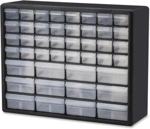 44-Drawer Plastic Storage Cabinet for Organizing