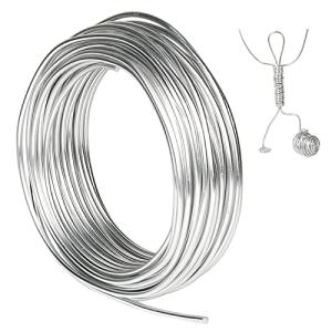 Tenn Well 9 Gauge Bendable Aluminum Craft Wire, 50 Feet