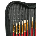 MEEDEN Zippered Paint Brush Holder and Organizer