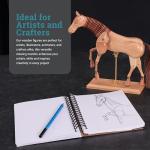 8" Articulated Wooden Horse Manikin for Drawing