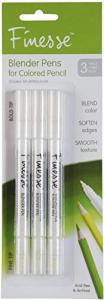 Speedball Finesse Colored Pencil Blender Set, 3-Pack