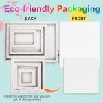 14 Packs of Primed Stretched Canvas - Multi Sizes