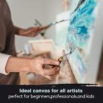 CONDA 16x20 Inch Primed Canvas Pack of 5