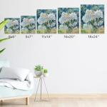 CONDA 16x20 Inch Primed Canvas Pack of 5