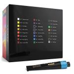 ARTEZA 24-Color Acrylic Paint Set, Rich Pigments