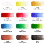 ARTEZA Non-Toxic Watercolor Paint Set - 12 Colors
