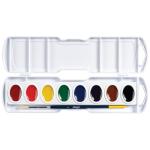 Prang Oval Pan Watercolor Set, 8 Colors