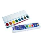 Prang Oval Pan Watercolor Set, 8 Colors