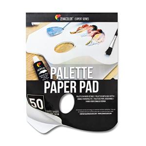 Zenacolor Disposable Paper Palette Pad - 50 Sheets