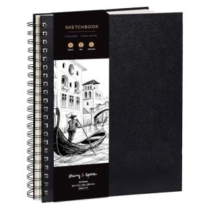 Large Hardcover Sketchbook with Thick Paper