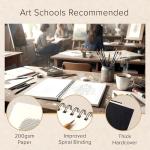 Large Hardcover Sketchbook with Thick Paper